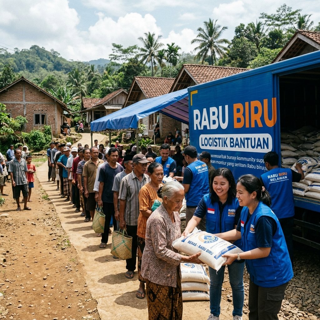 Distribusi Pangan ke Cianjur