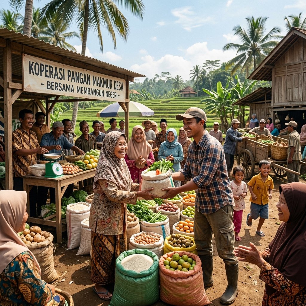 Kegiatan Koperasi Rabu Biru Indonesia